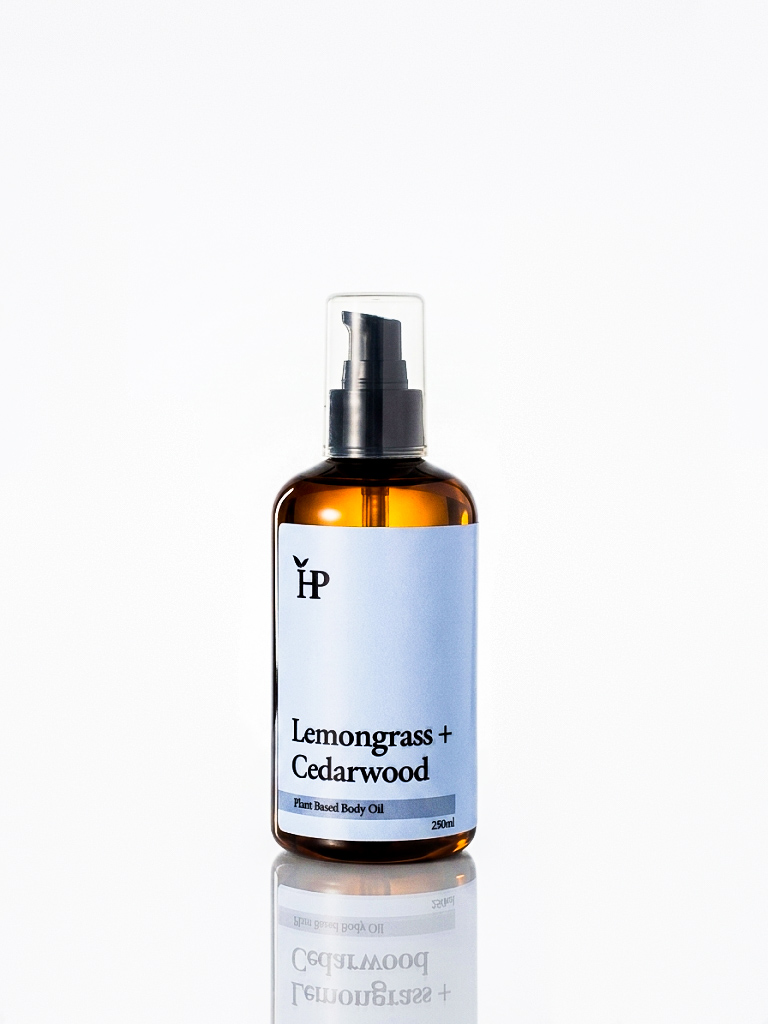 lemongrass + cedarwood body oil